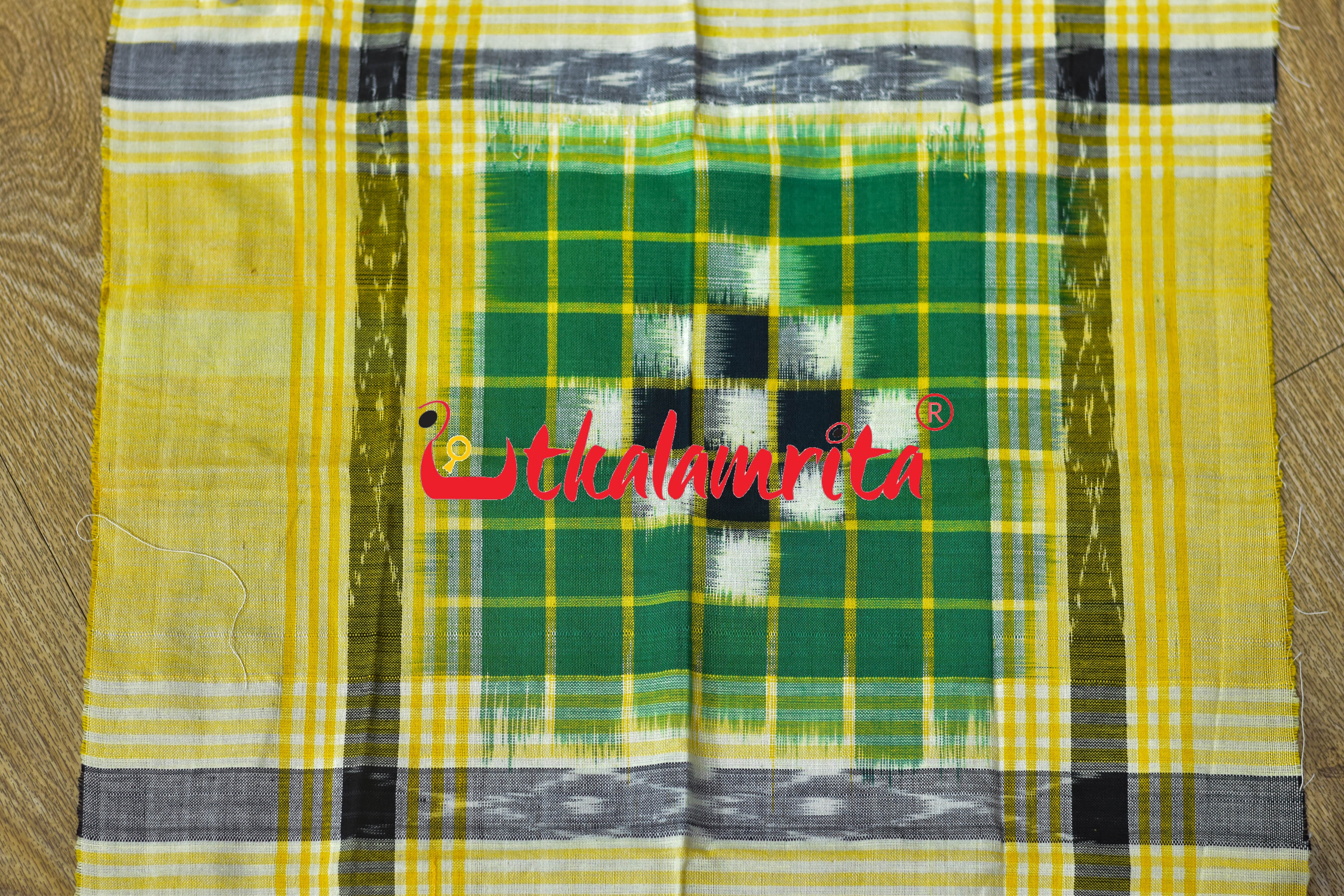 Yellow Green Middle Paspali (Rumal)