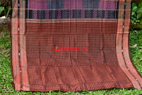 Dasphuliya Chocolate Danti Sachipar Cotton Saree