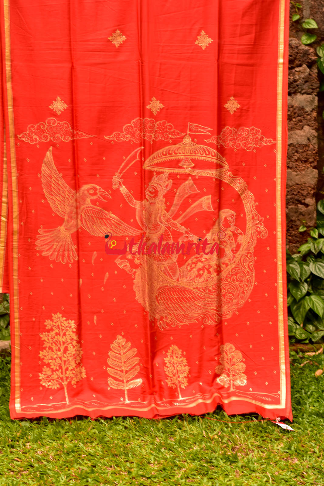 Sita Harana Pattachitra Silk Saree