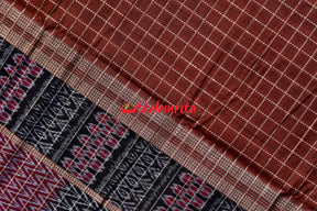 Dasphuliya Chocolate Danti Sachipar Cotton Saree