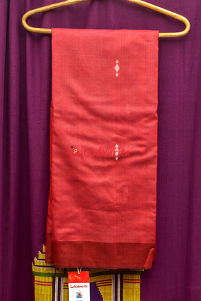 Maroon Eri Phoda Anchal Tussar Saree