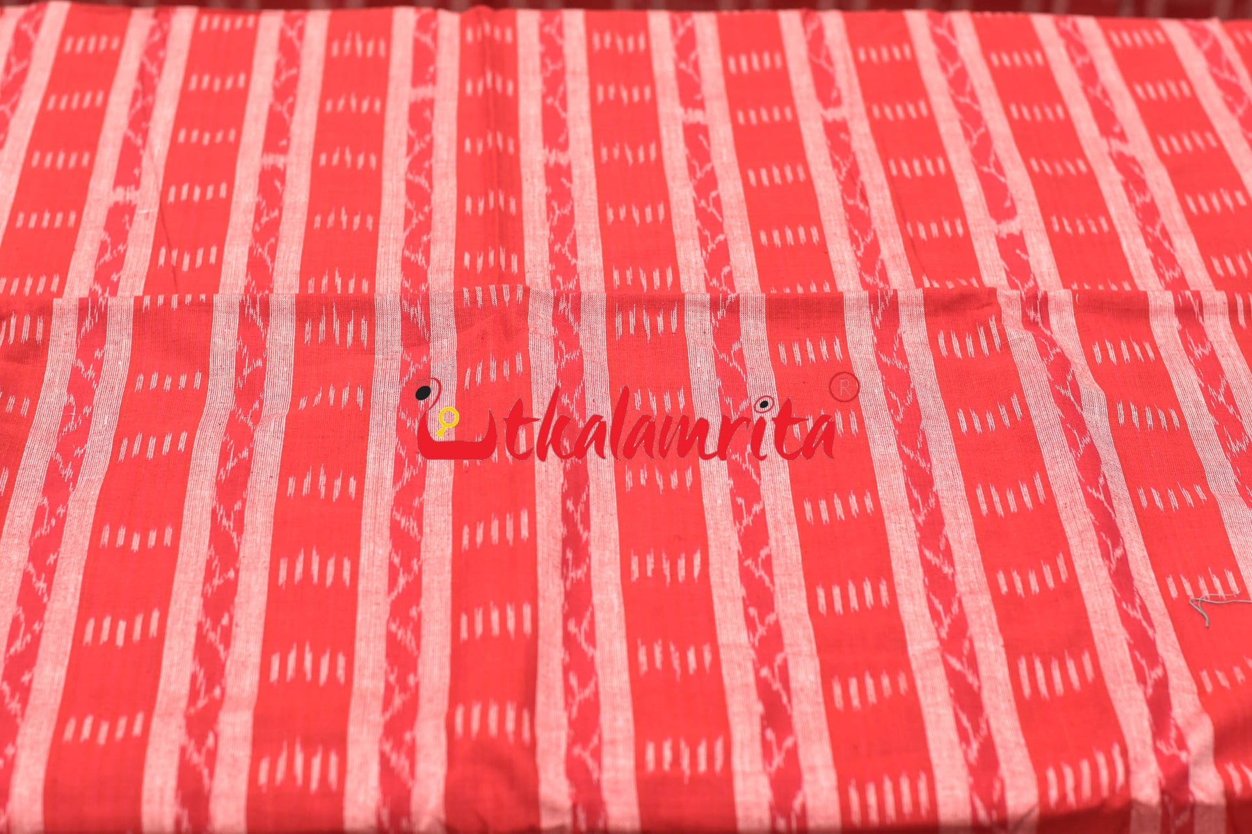 Red White Stripes Apart (Fabric)