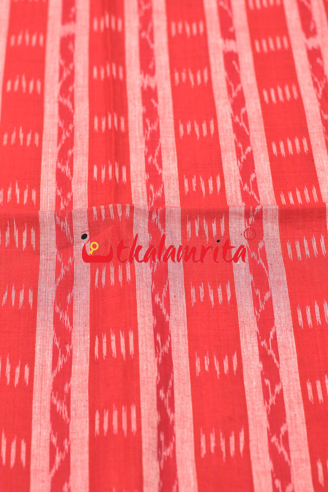 Red White Stripes Apart (Fabric)