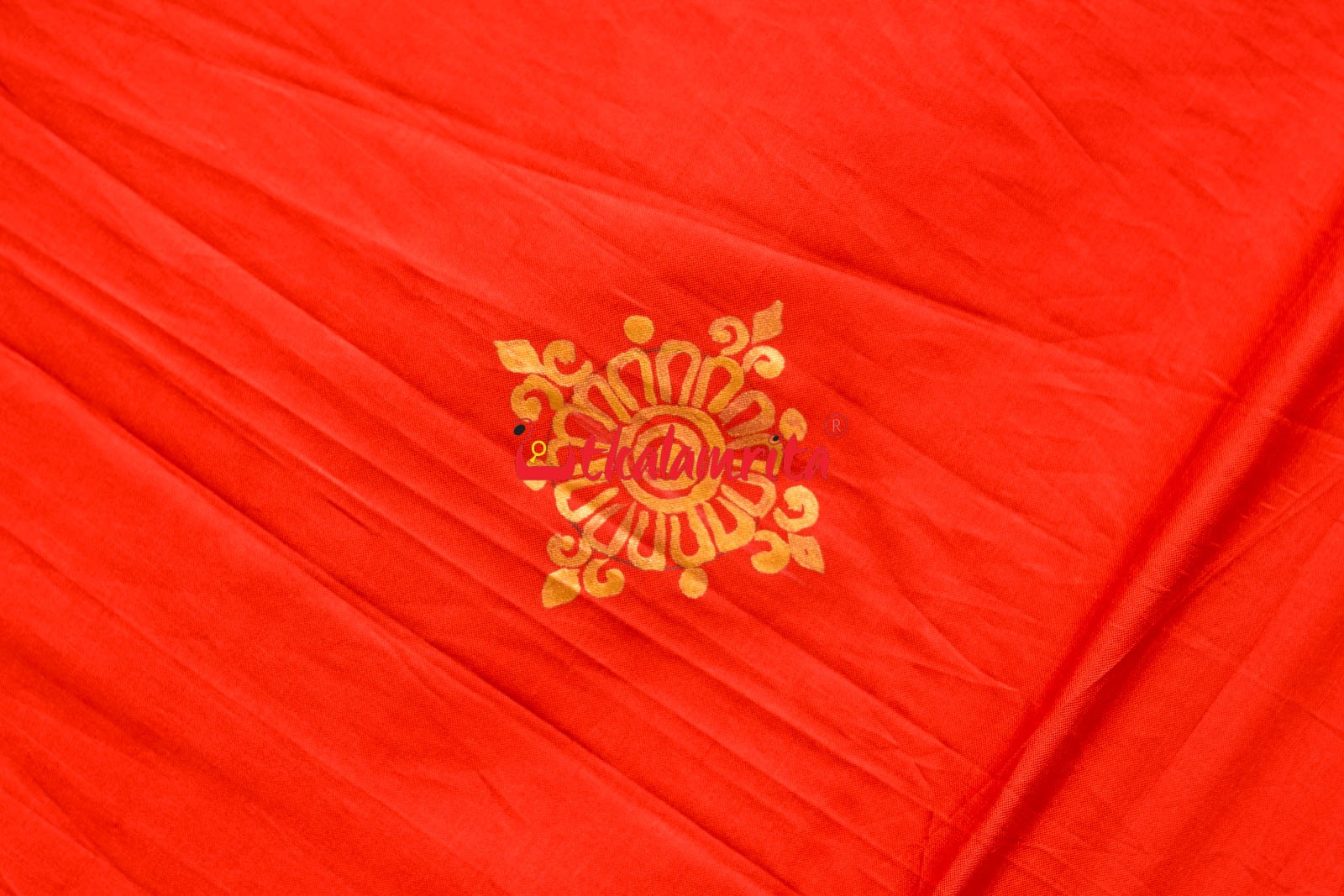 Sita Harana Pattachitra Silk Saree