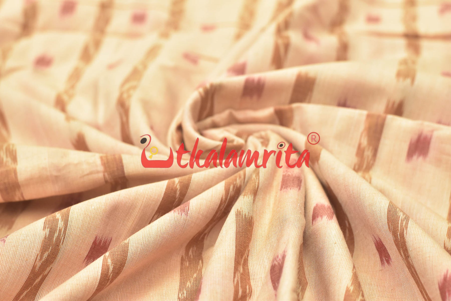 Cream Tipa Ikat (Fabric)