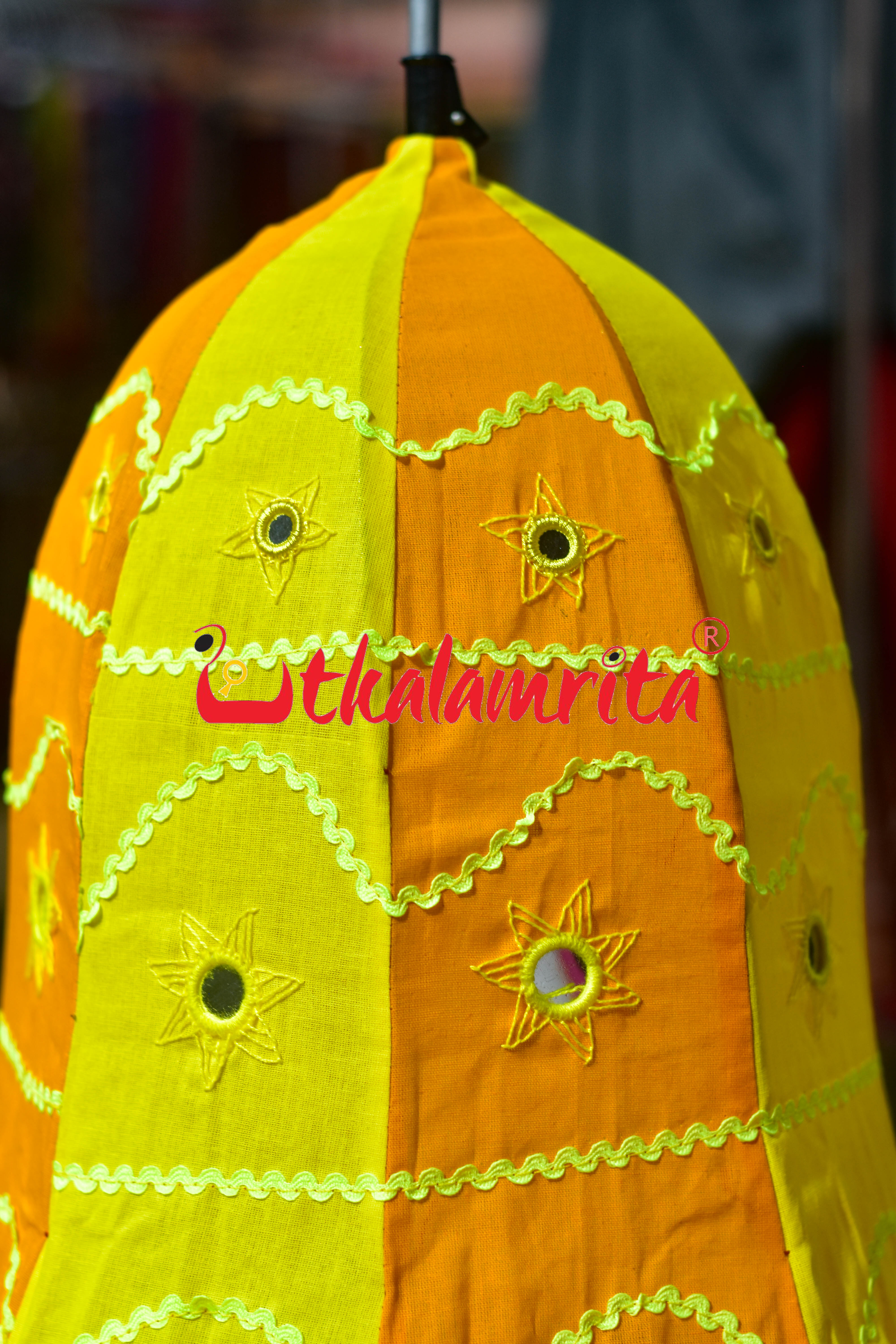Orange Yellow Special Bell Lampshade