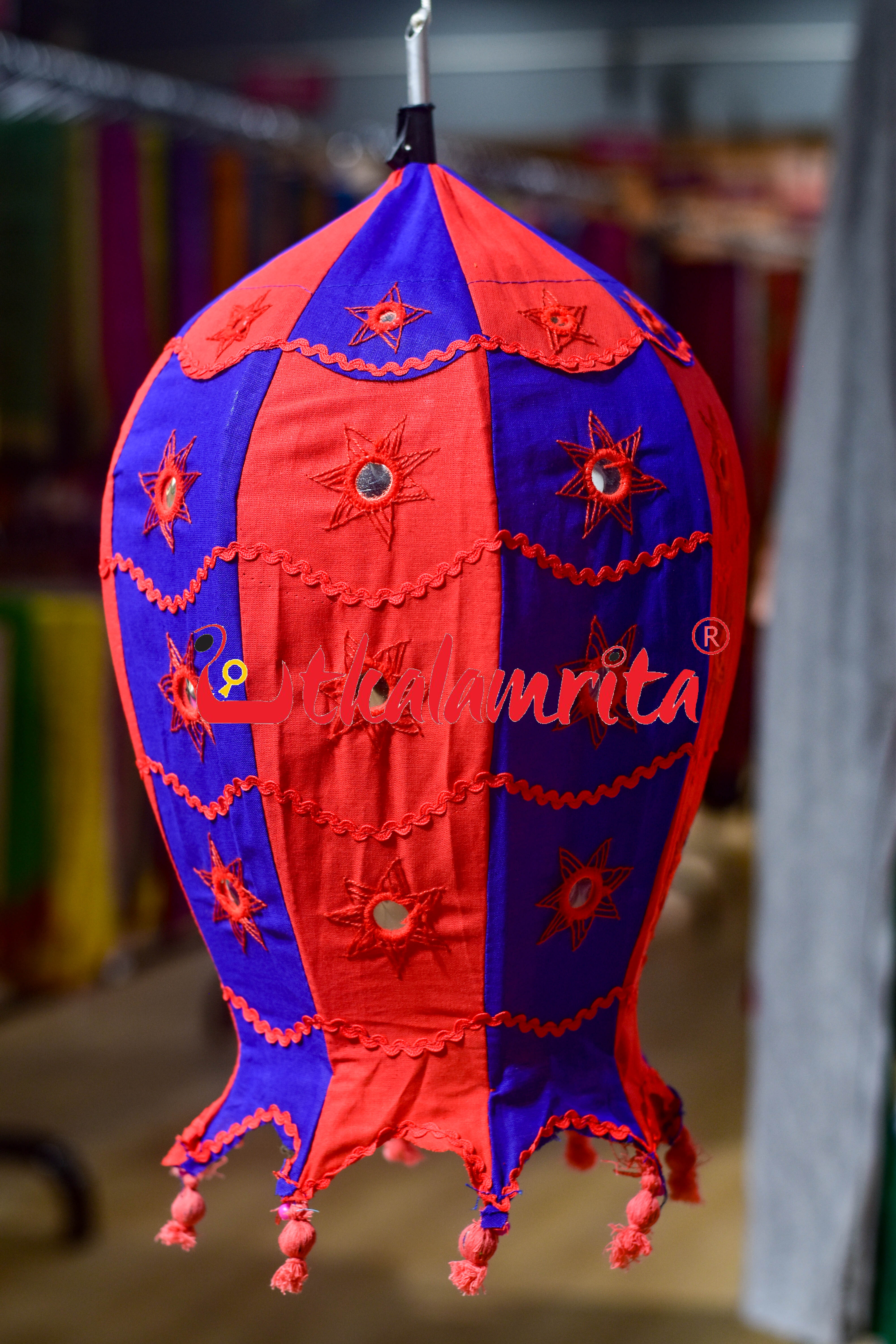 Red Blue Special Rocket Lampshade