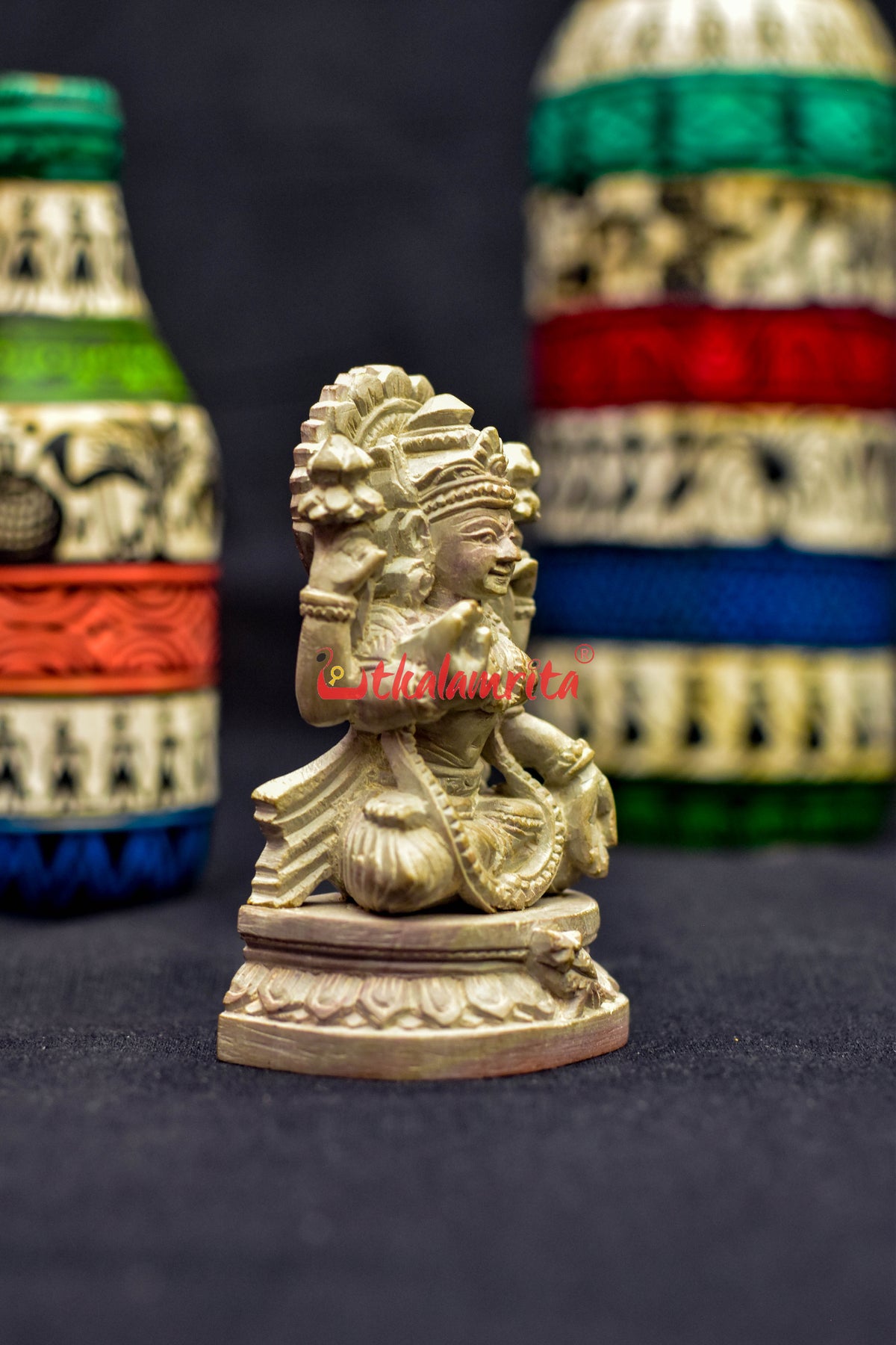 Lakhmi Konark Stone Carving Idol