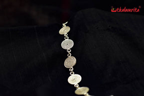 Silver Jala Rounds Necklace