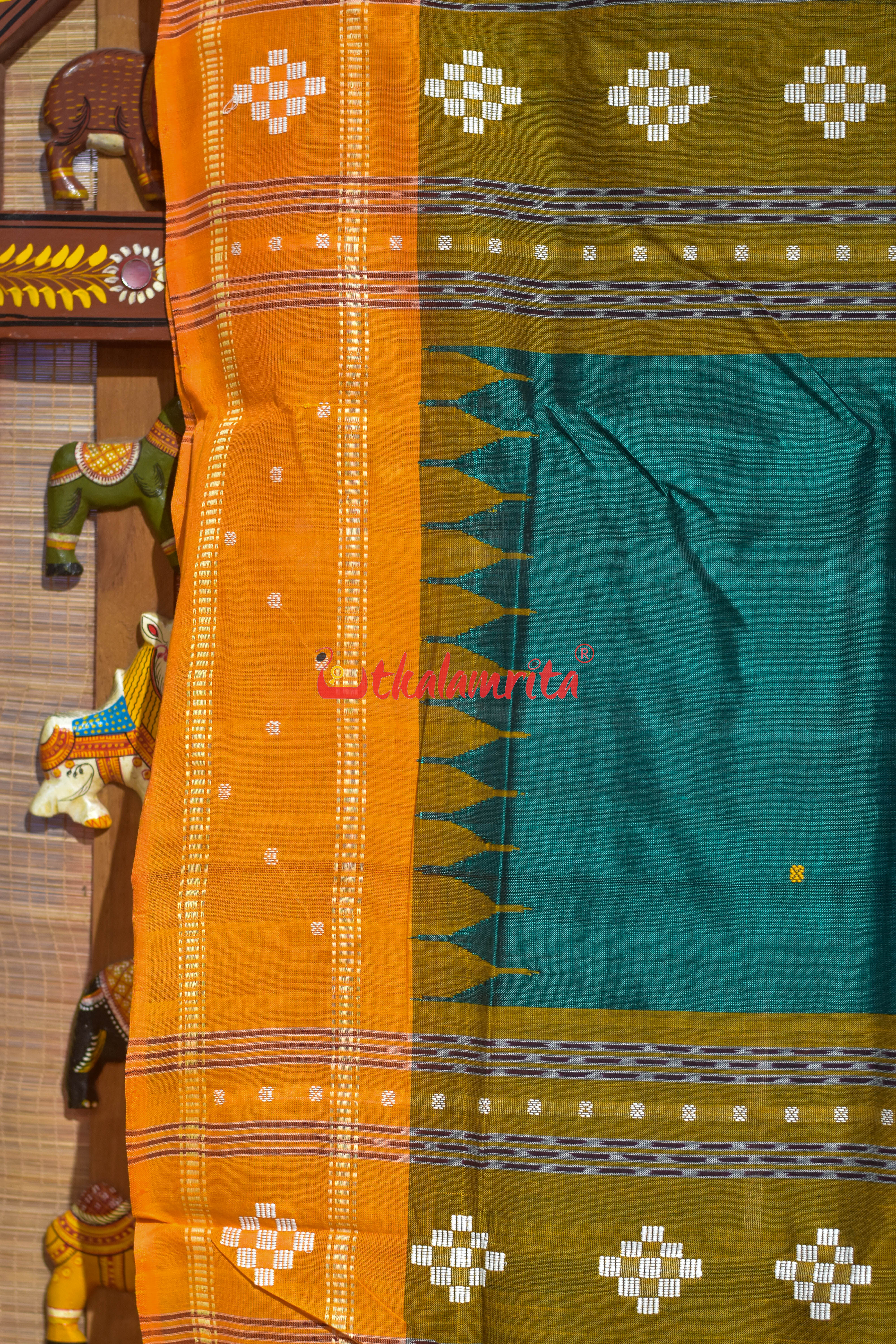 Sumati Green Mahal Bapta Saree