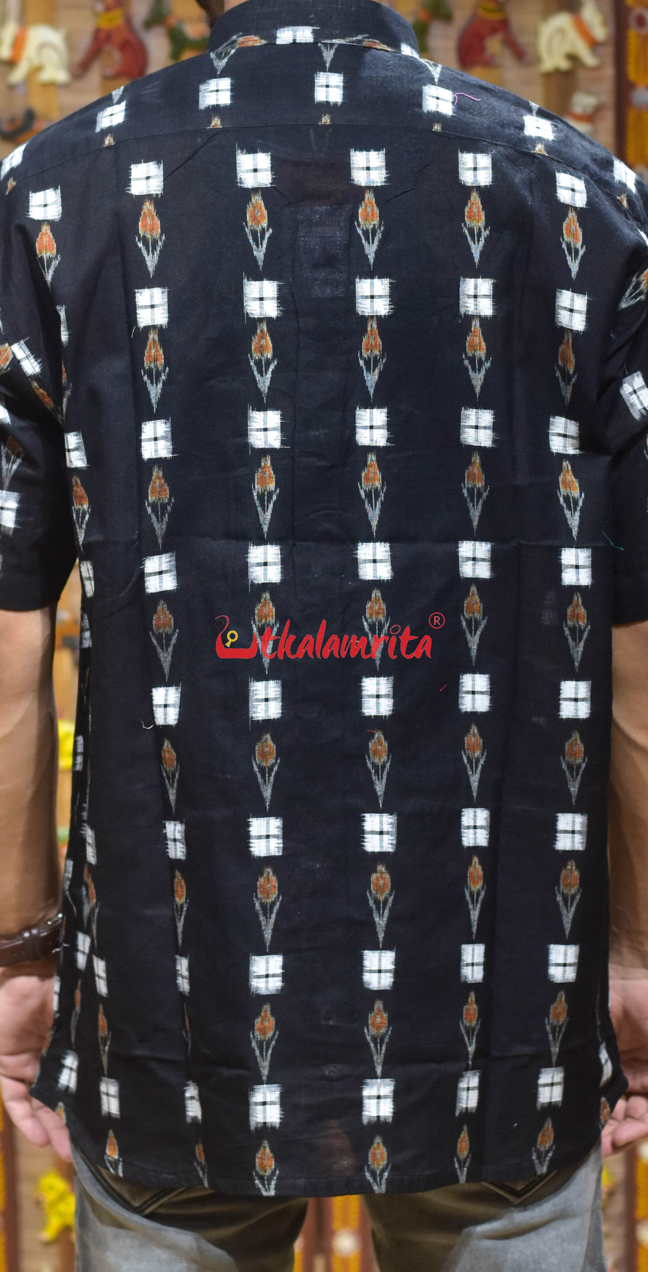 Black Labanga Pasapali (Men's Half Shirt)