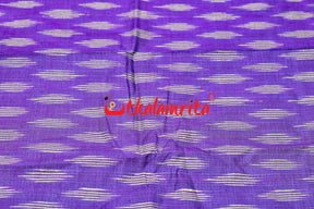 Purple Body Ikat Gopalpur Tussar (Fabric)