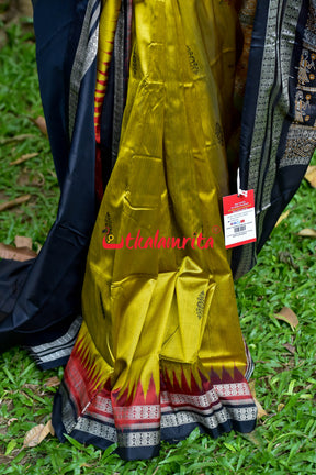 Swarnalata Doll Bomkai Double Border Silk Saree