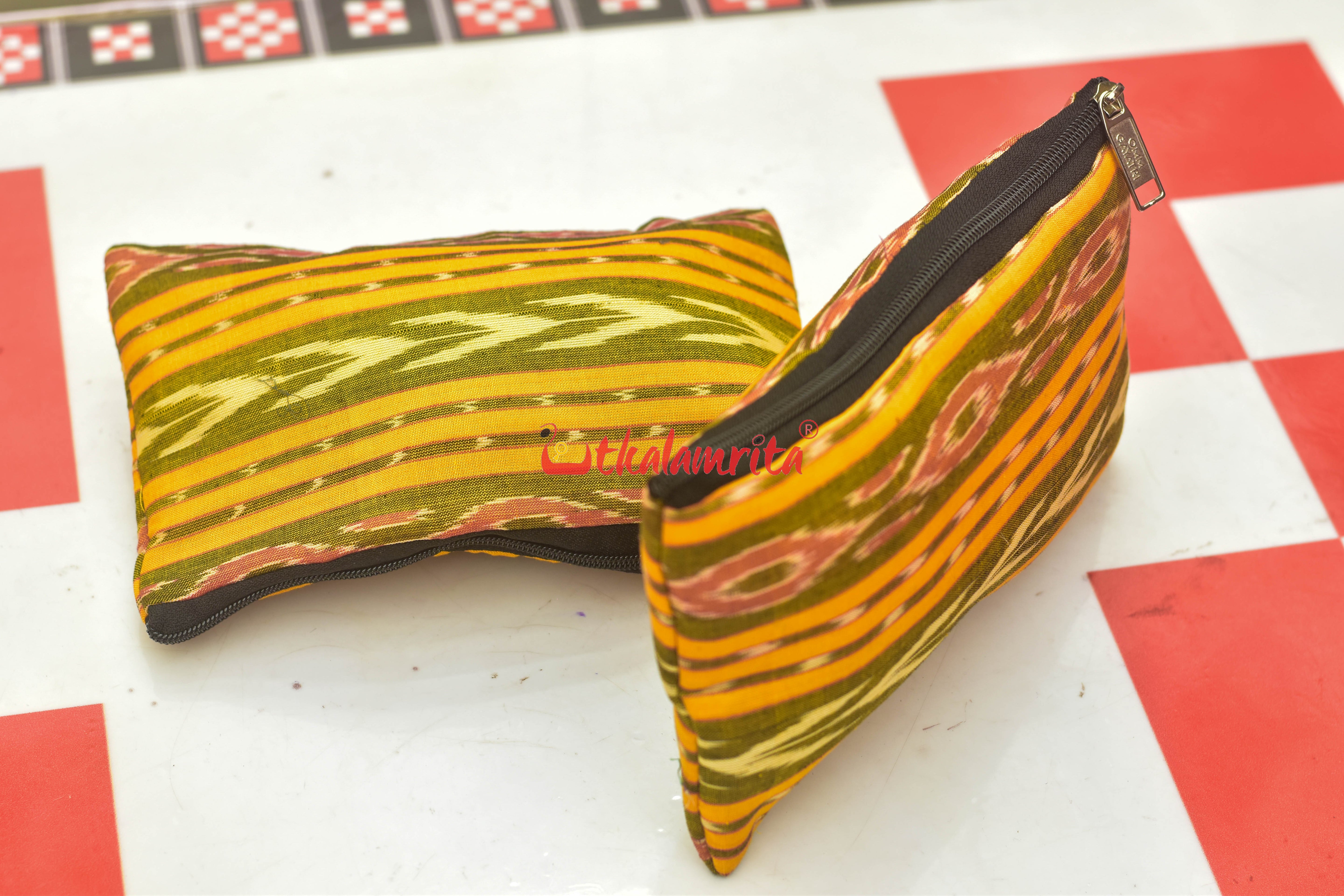 Lemon Ikat Small Purse