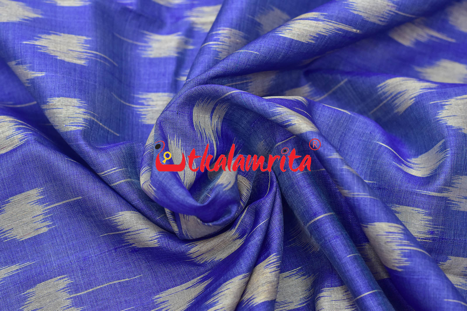 Blue Chhatu Gopalpur Tussar (Fabric)