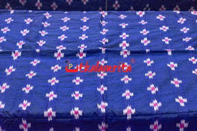 Blue Single Ikat Pasapali (Fabric)