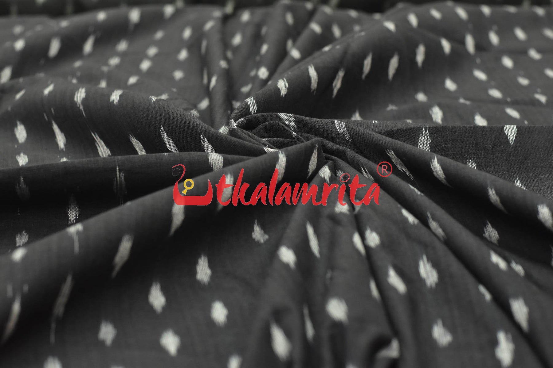 Black Dots (Fabric)