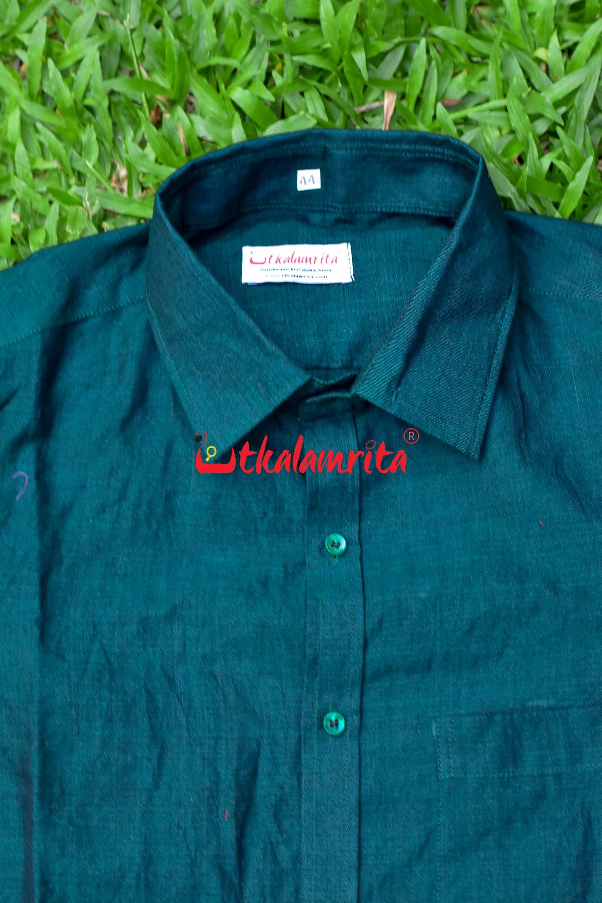 Plain Bottle Green (Full Shirt)