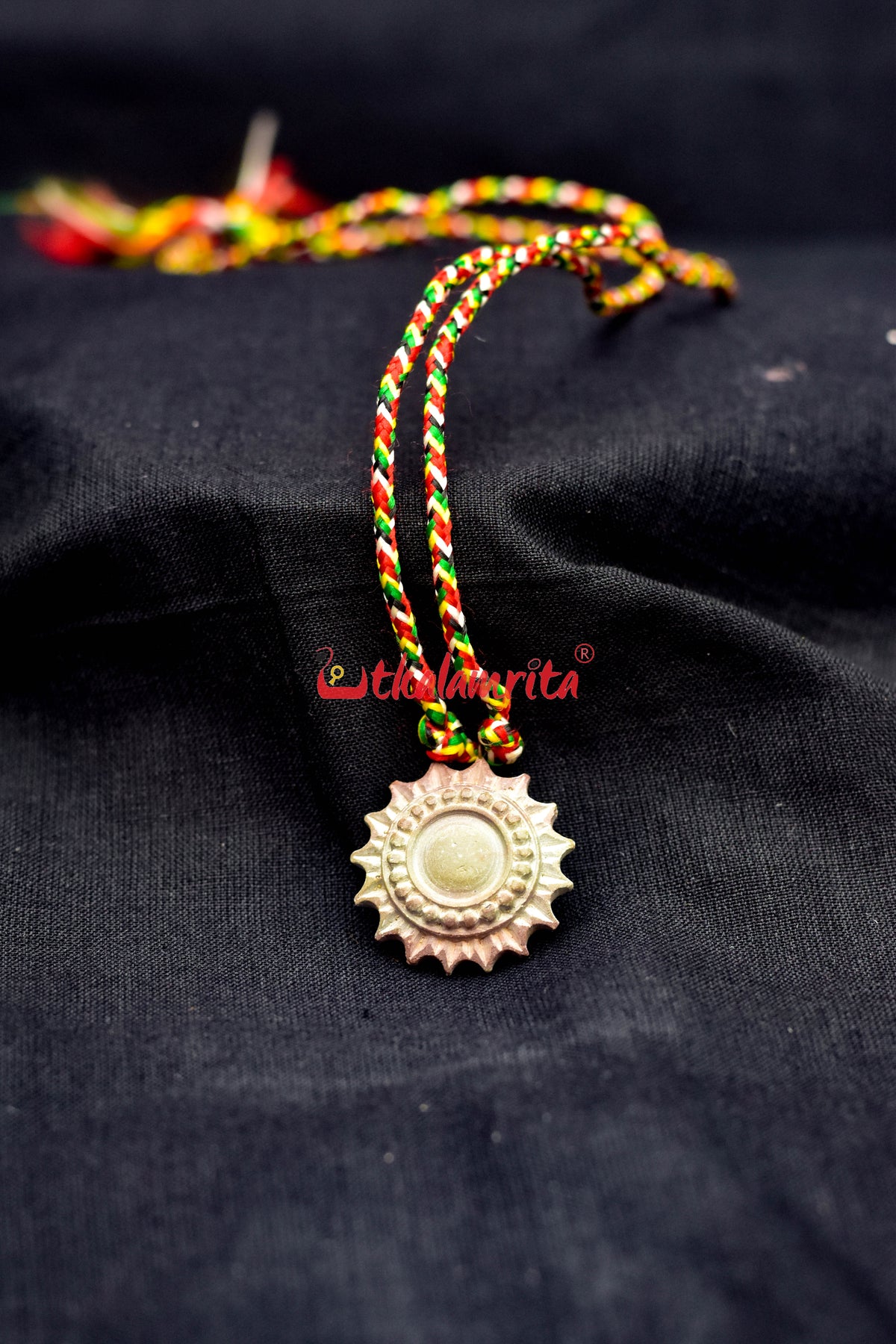 Mukhi Konark Stone Carving Locket