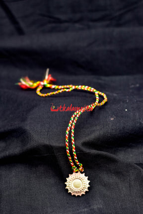 Mukhi Konark Stone Carving Locket
