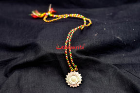 Mukhi Konark Stone Carving Locket