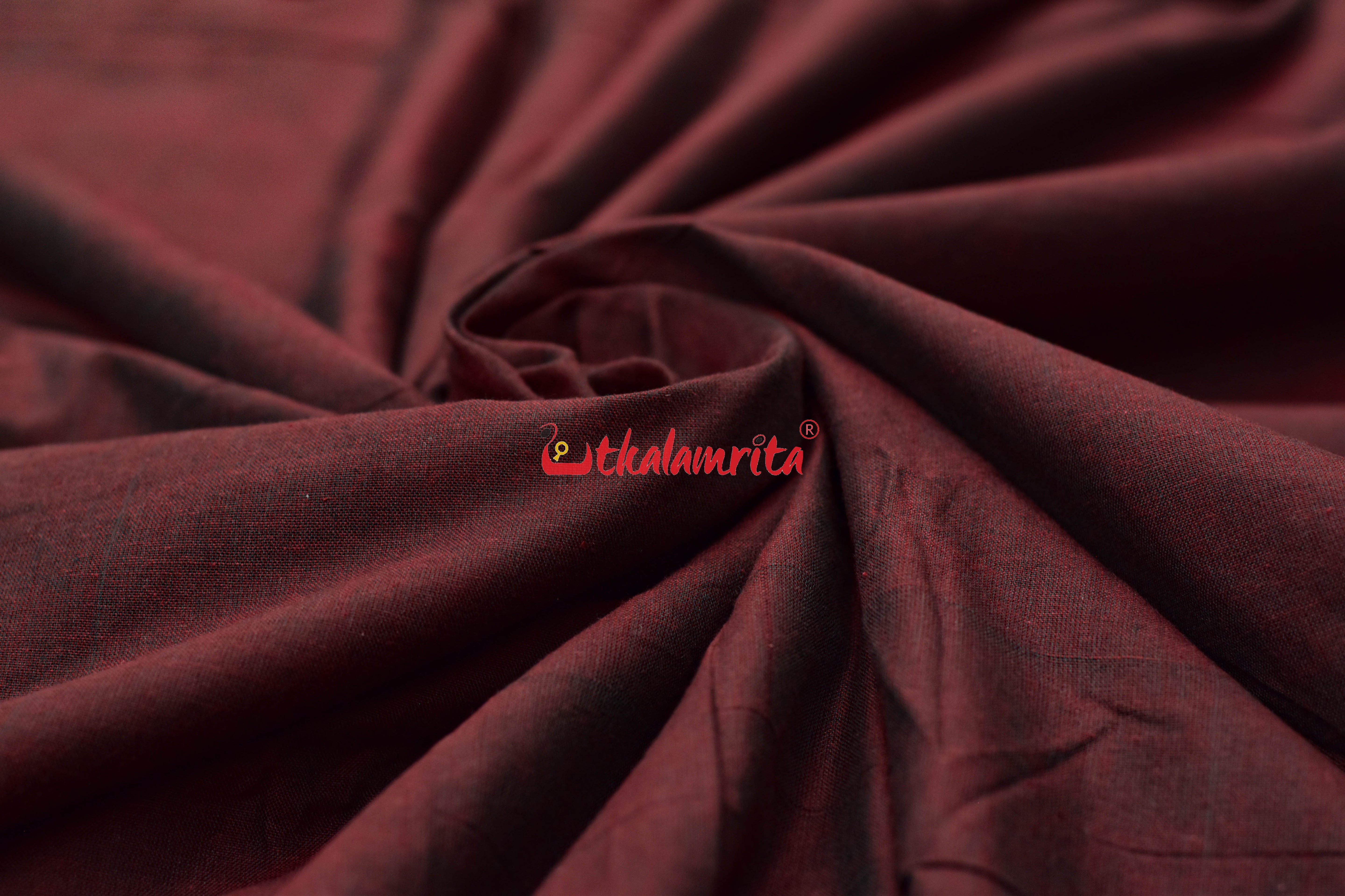 Plain Coffee Handloom (Fabric)
