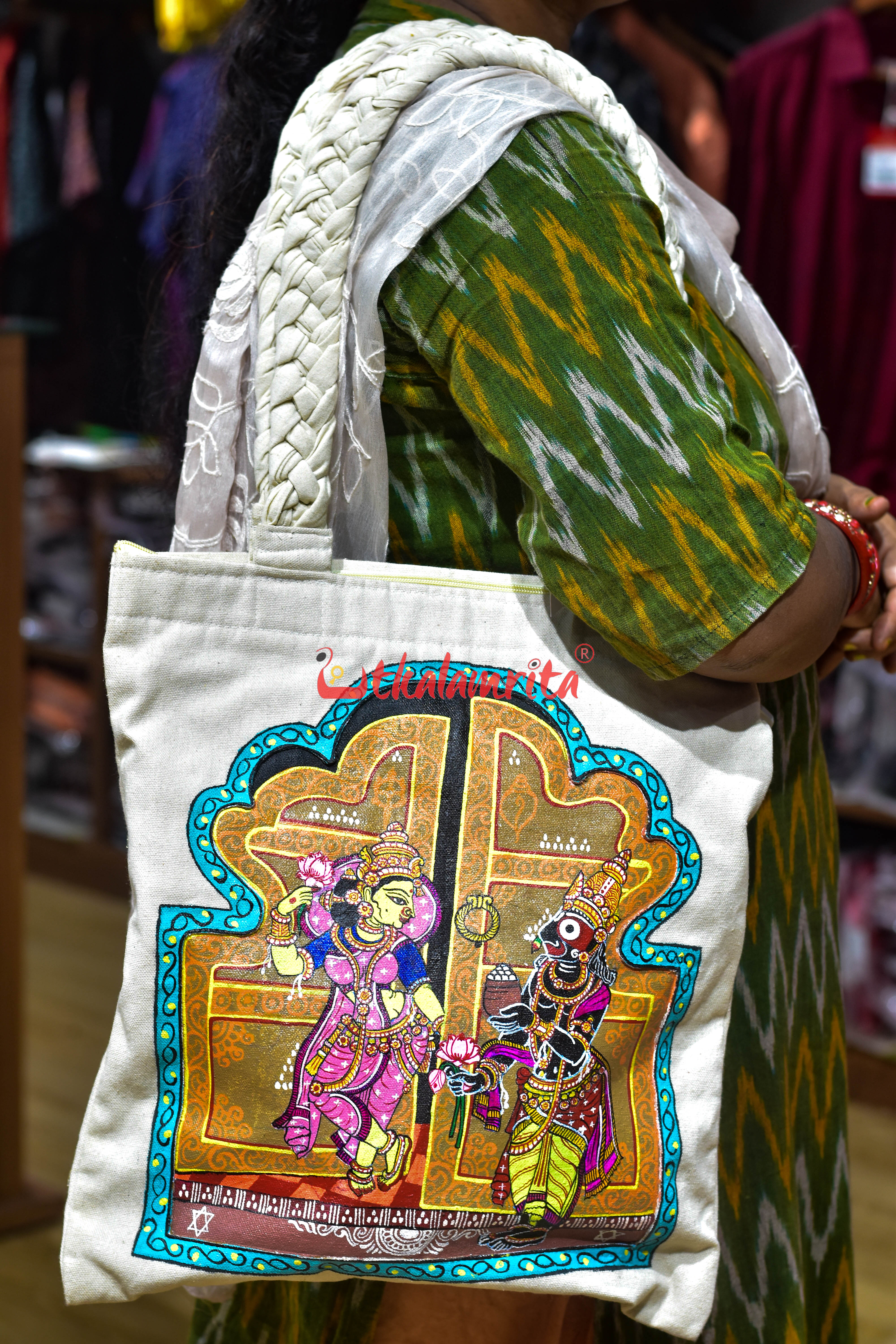 Mana Bhanjan Canvas Tote Bag
