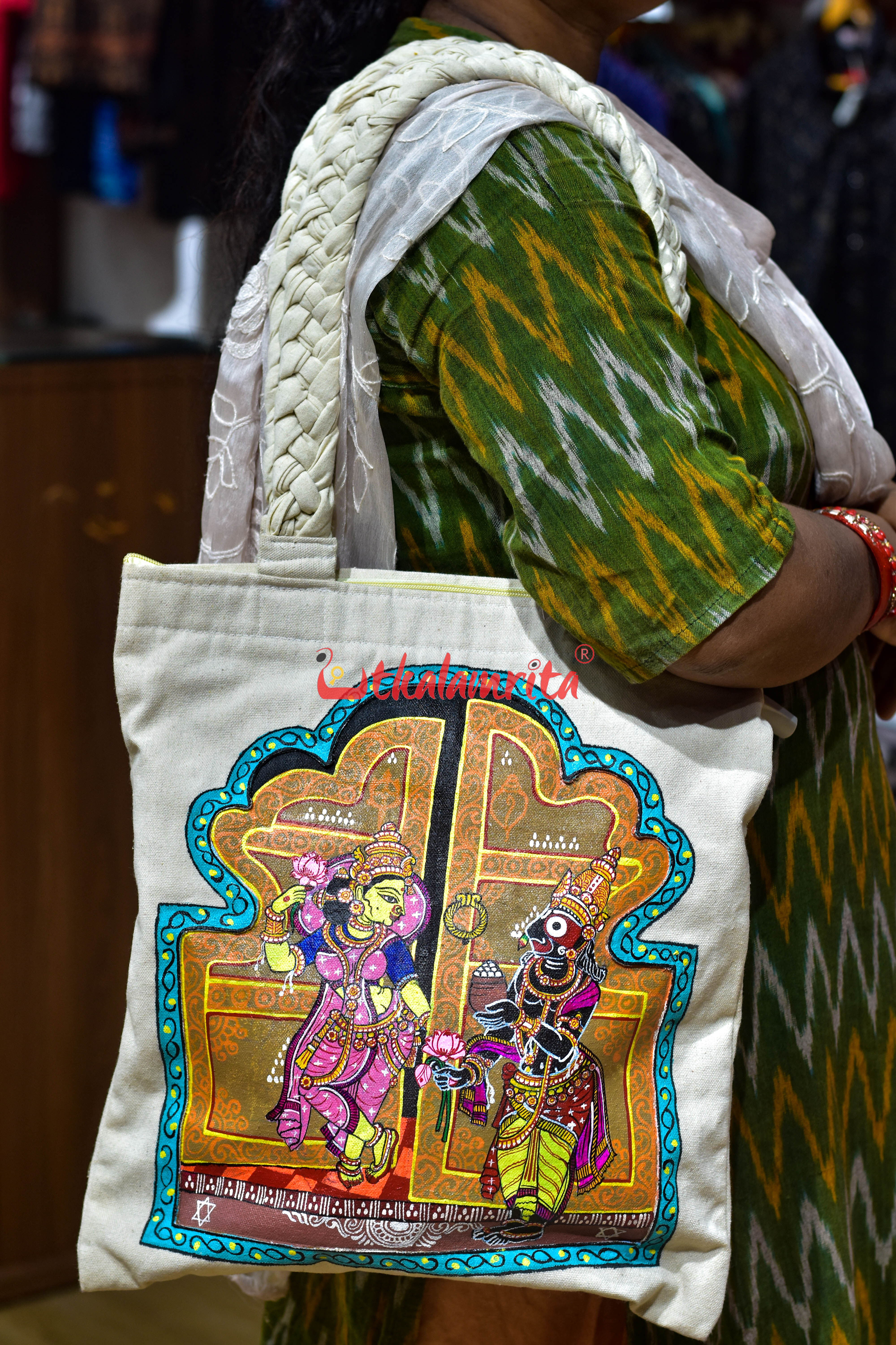 Mana Bhanjan Canvas Tote Bag