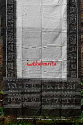 White Olive Elephant (Dupatta)