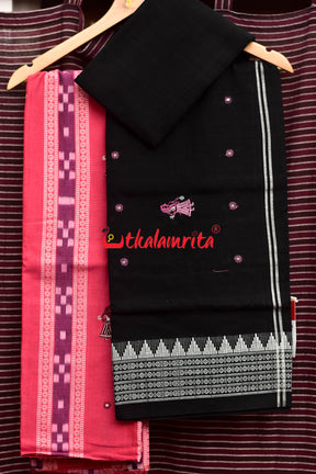 Bubblegum Pink Doll Bomkai Dress Set