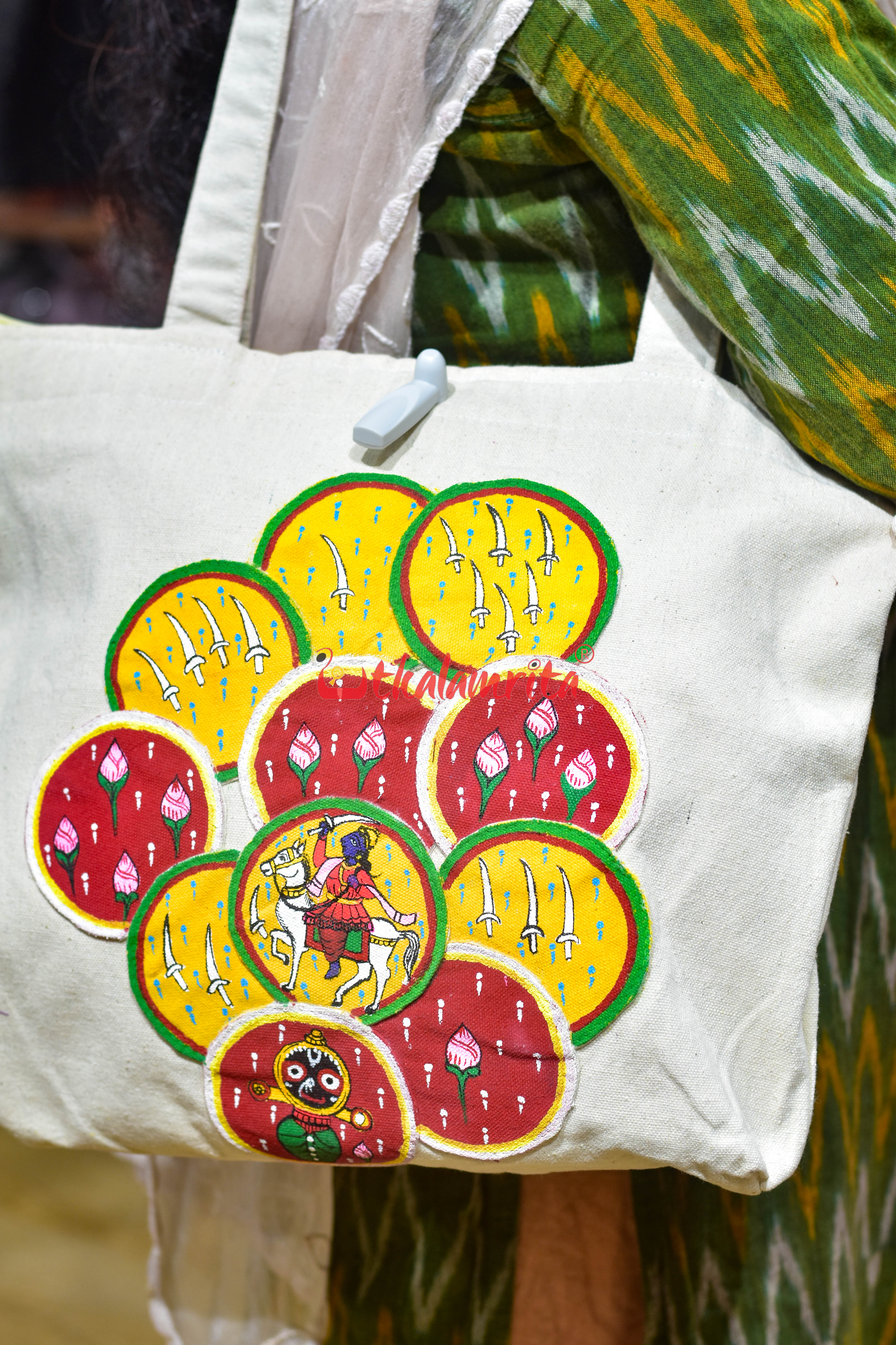 Ganjapa Dasabatara Kalki Buddha Canvas Tote Bag