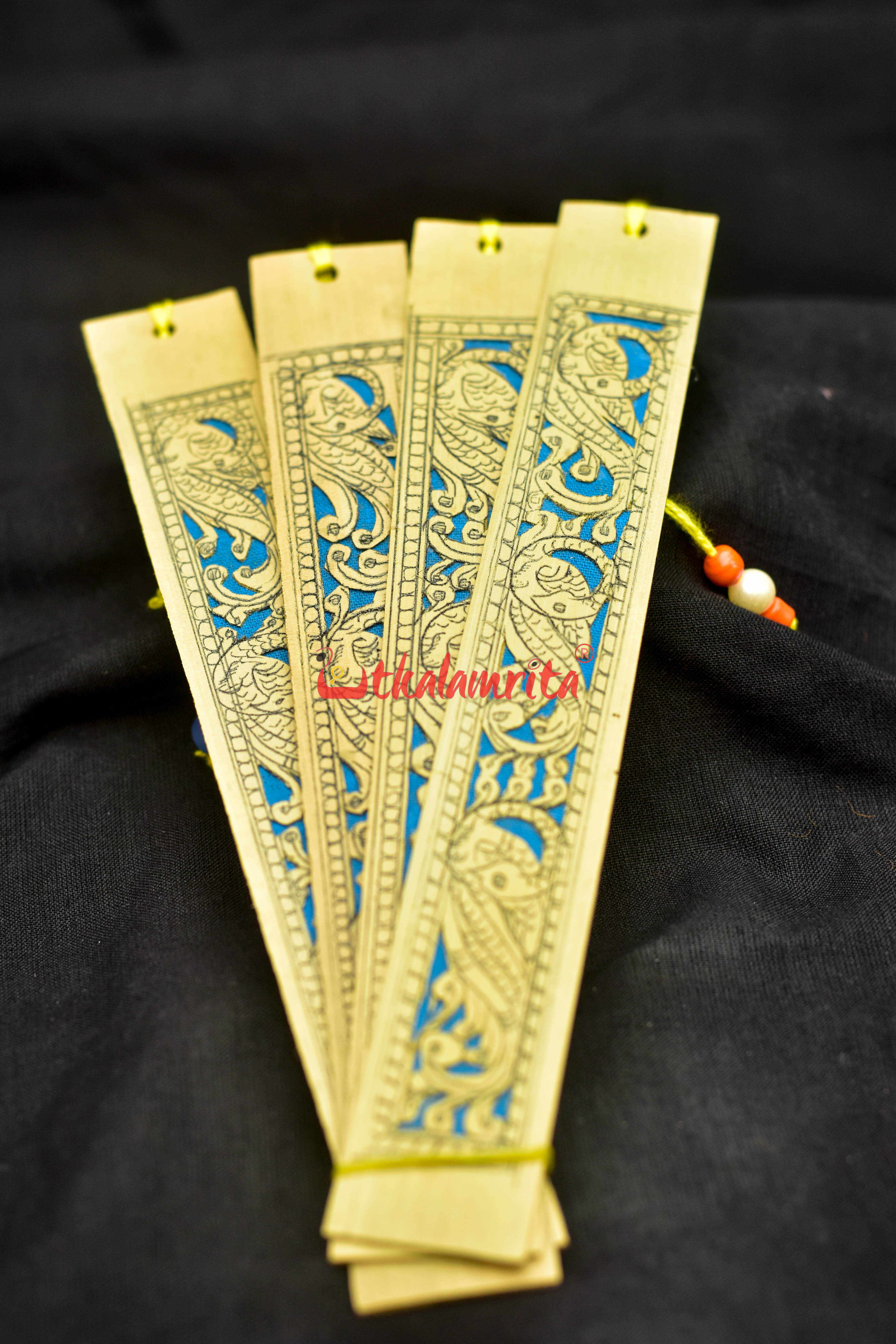 Blue Flora & Fauna (Talapatra Bookmark)