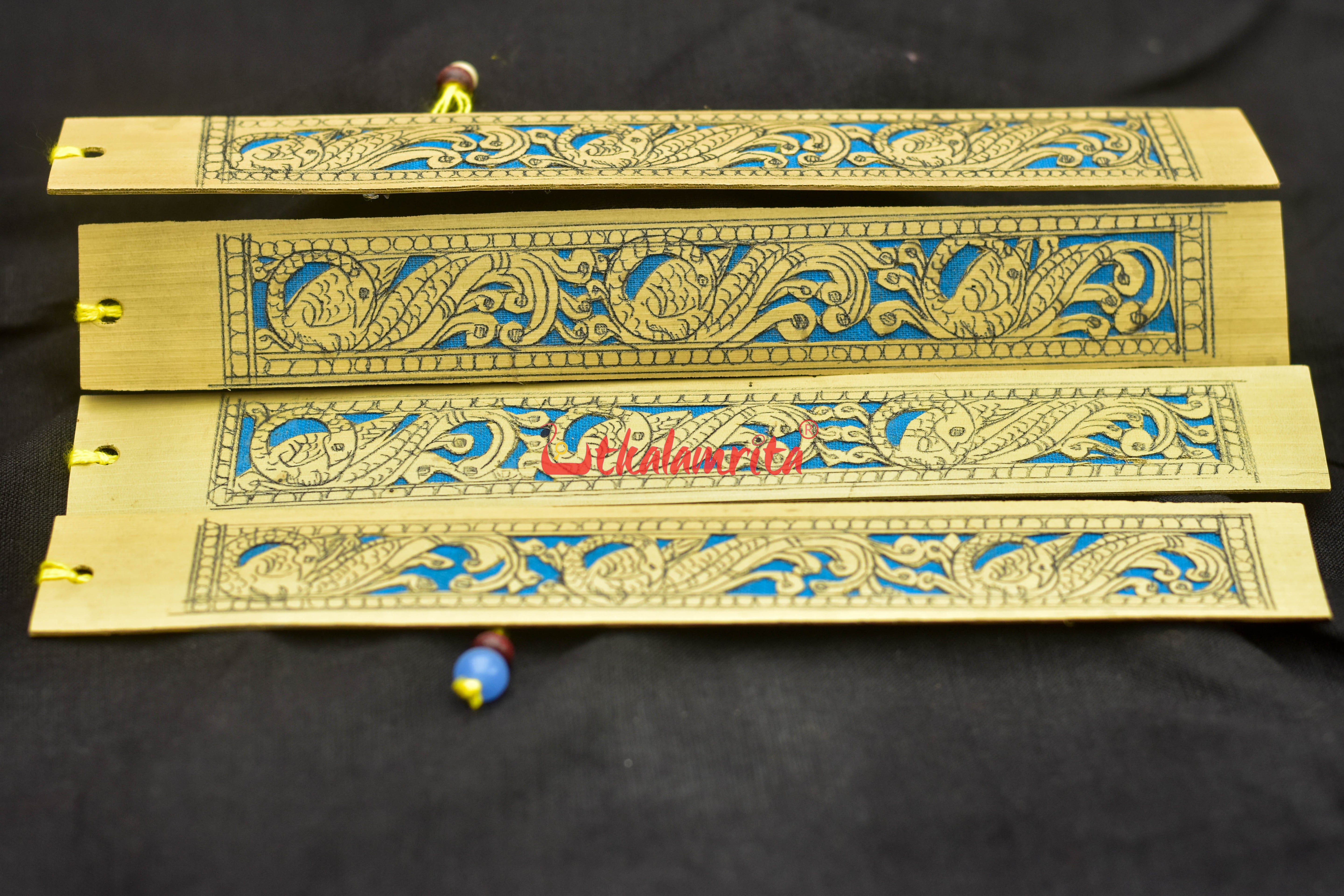 Blue Flora & Fauna (Talapatra Bookmark)