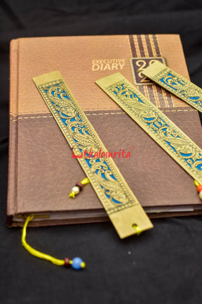 Blue Flora & Fauna (Talapatra Bookmark)