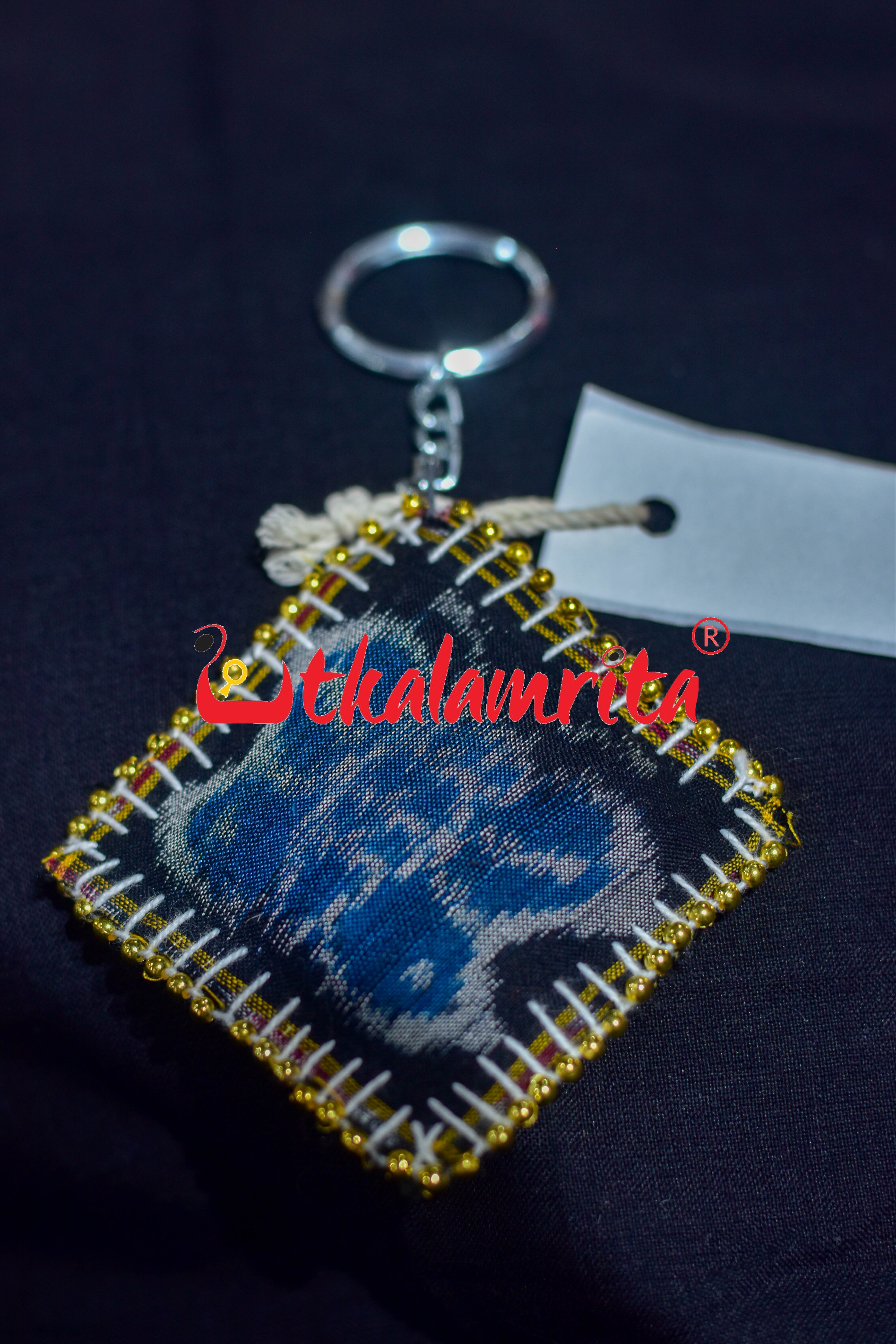 Black Butterfly Key Chain