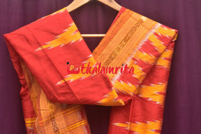 Red Yellow Kumbha 4H (Dupatta)