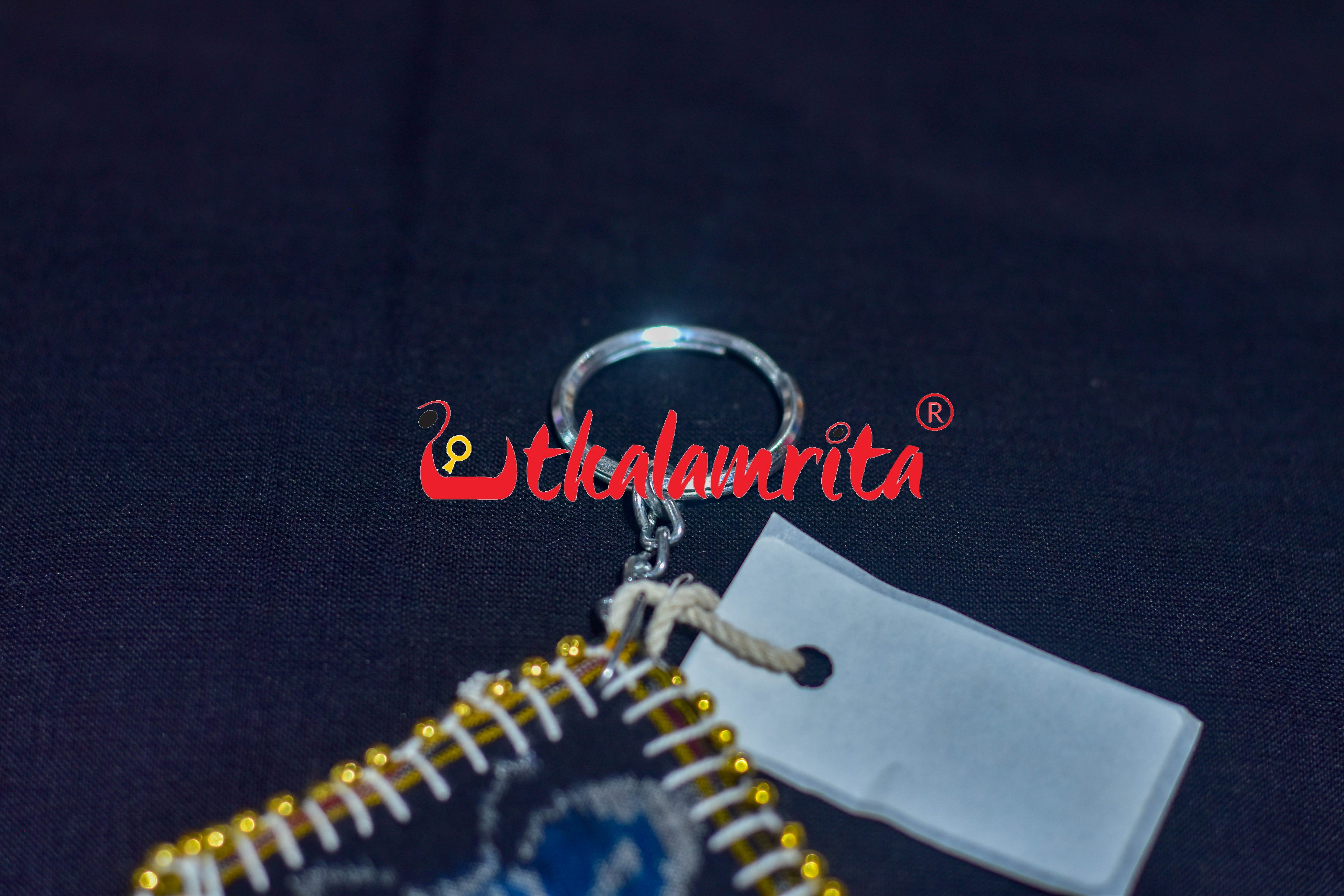 Black Butterfly Key Chain