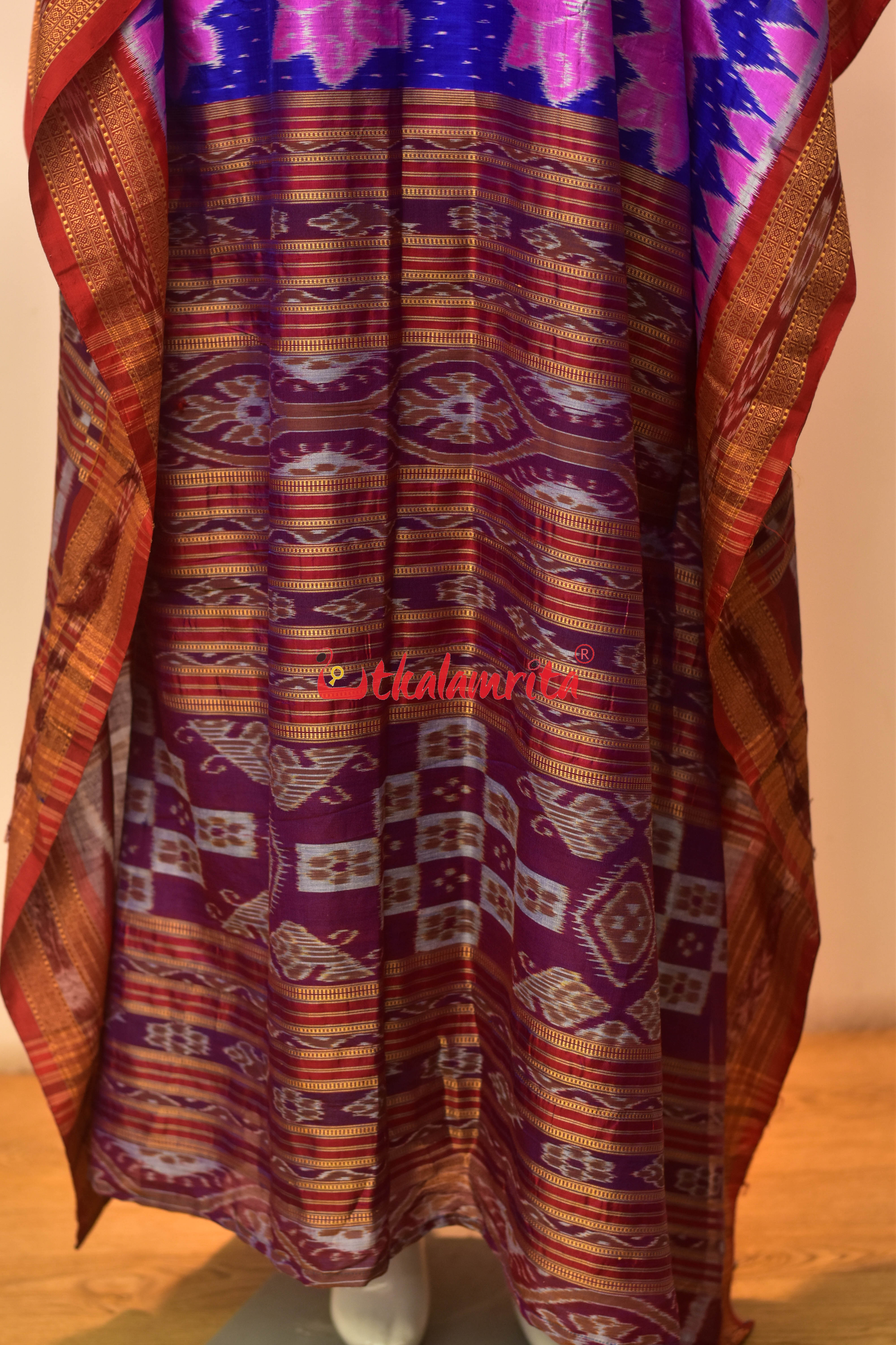 Blue Body Lotus (Ladies' Kaftan)