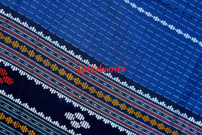 Blue Puri Mandira Dhalapathara Saree