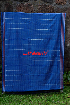 Blue Puri Mandira Dhalapathara Saree