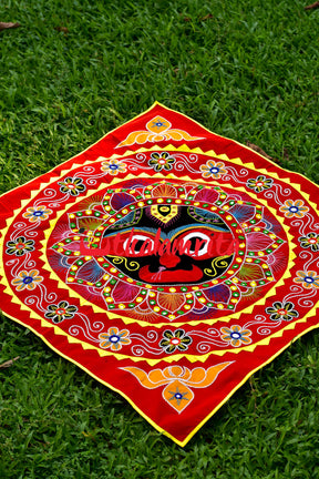 Red Jagannath Applique (Red Belapatra)