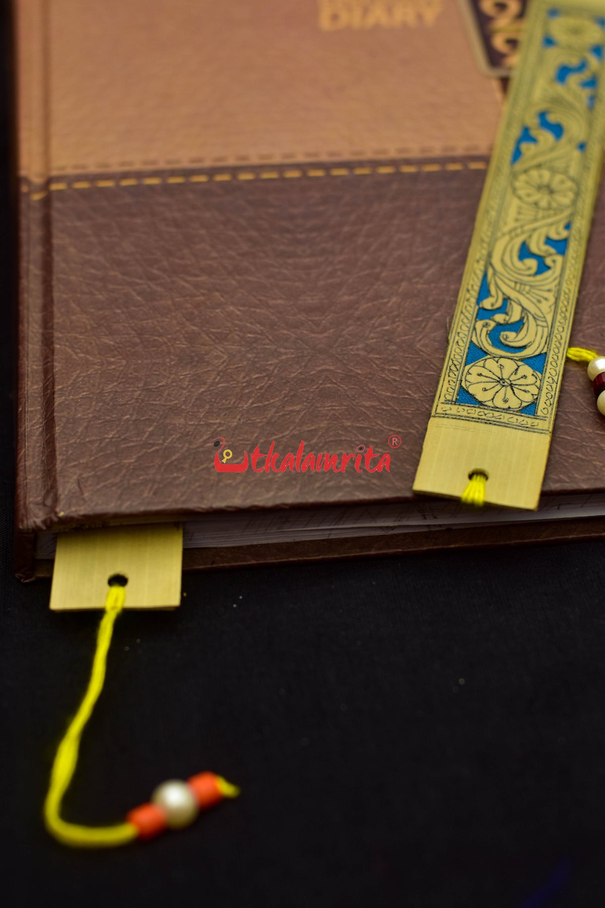 Blue Flower Design (Talapatra Bookmark)