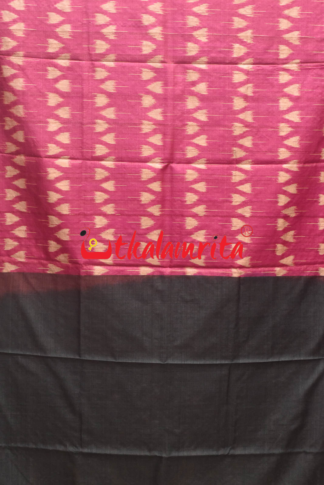 Body Chhatu Rani Black Gopalpur Tussar Saree