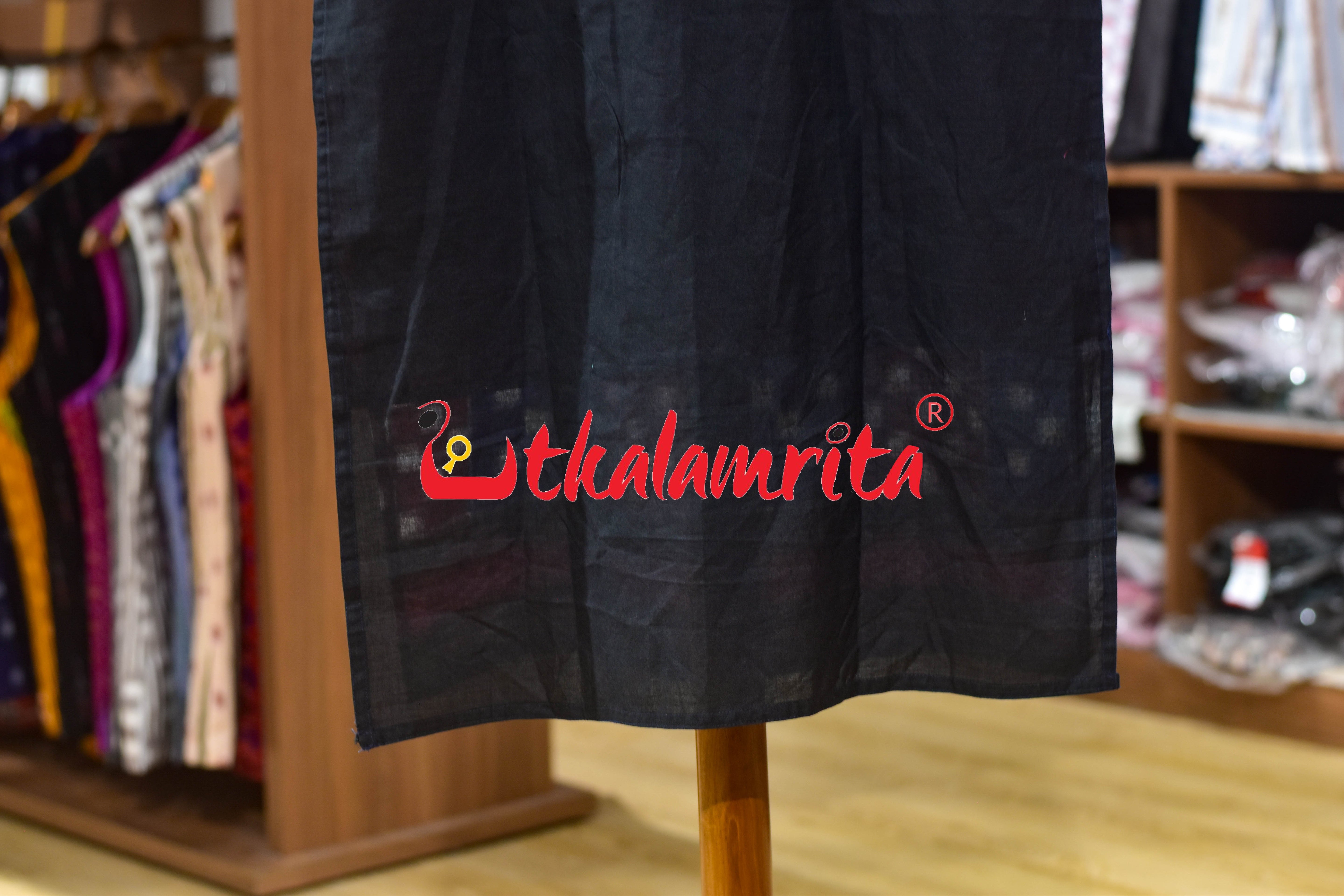 Blue Red Bichitrapuri Sambalpuri (Ladies Kurti)