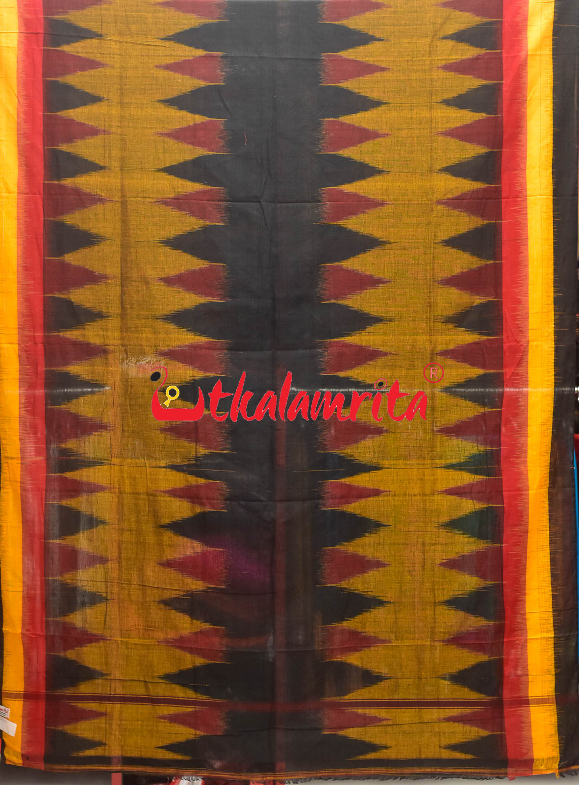 Black Triranga Kargil Border (Dupatta)