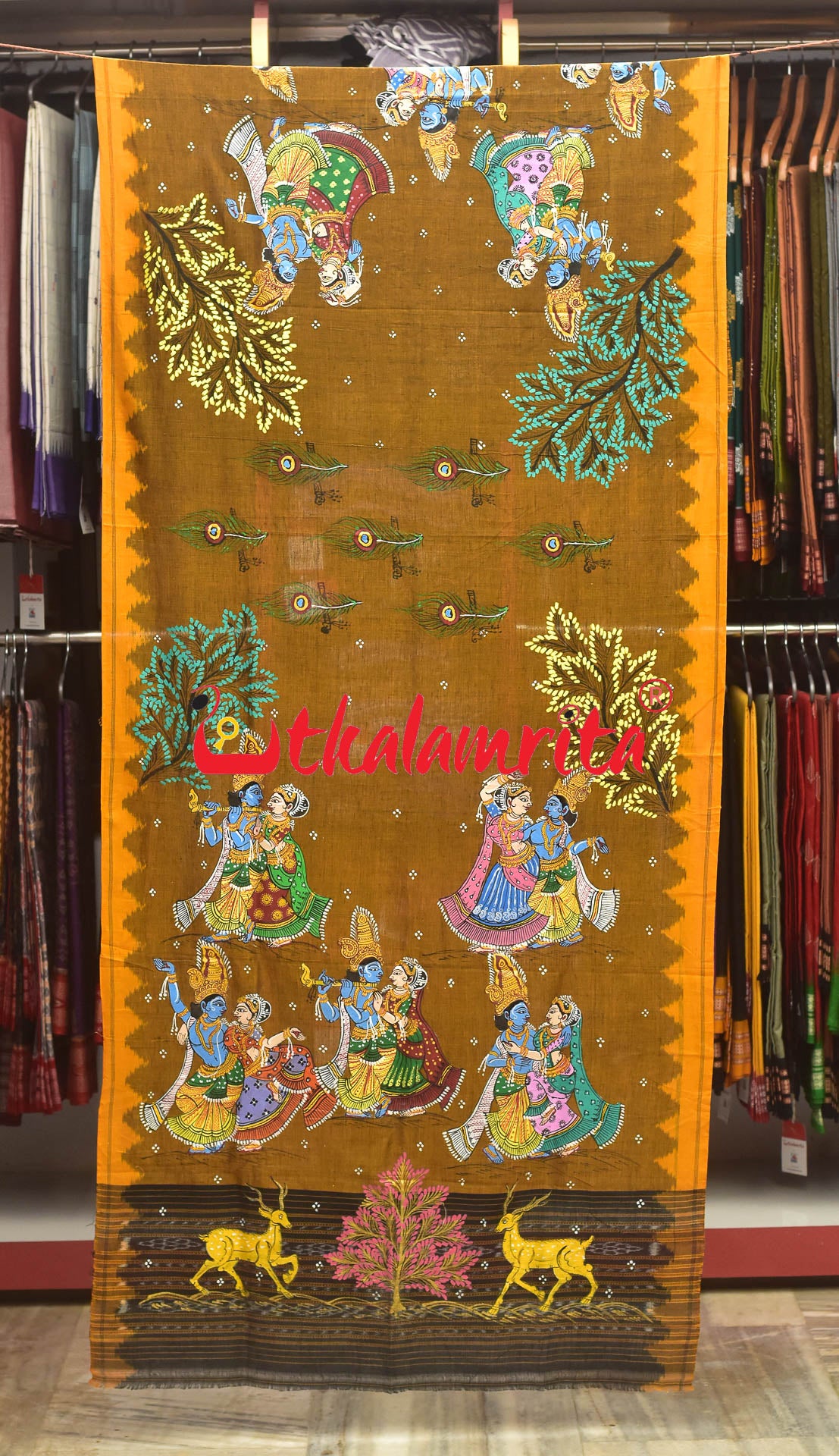 Maharaasa Pattachitra (Dupatta)