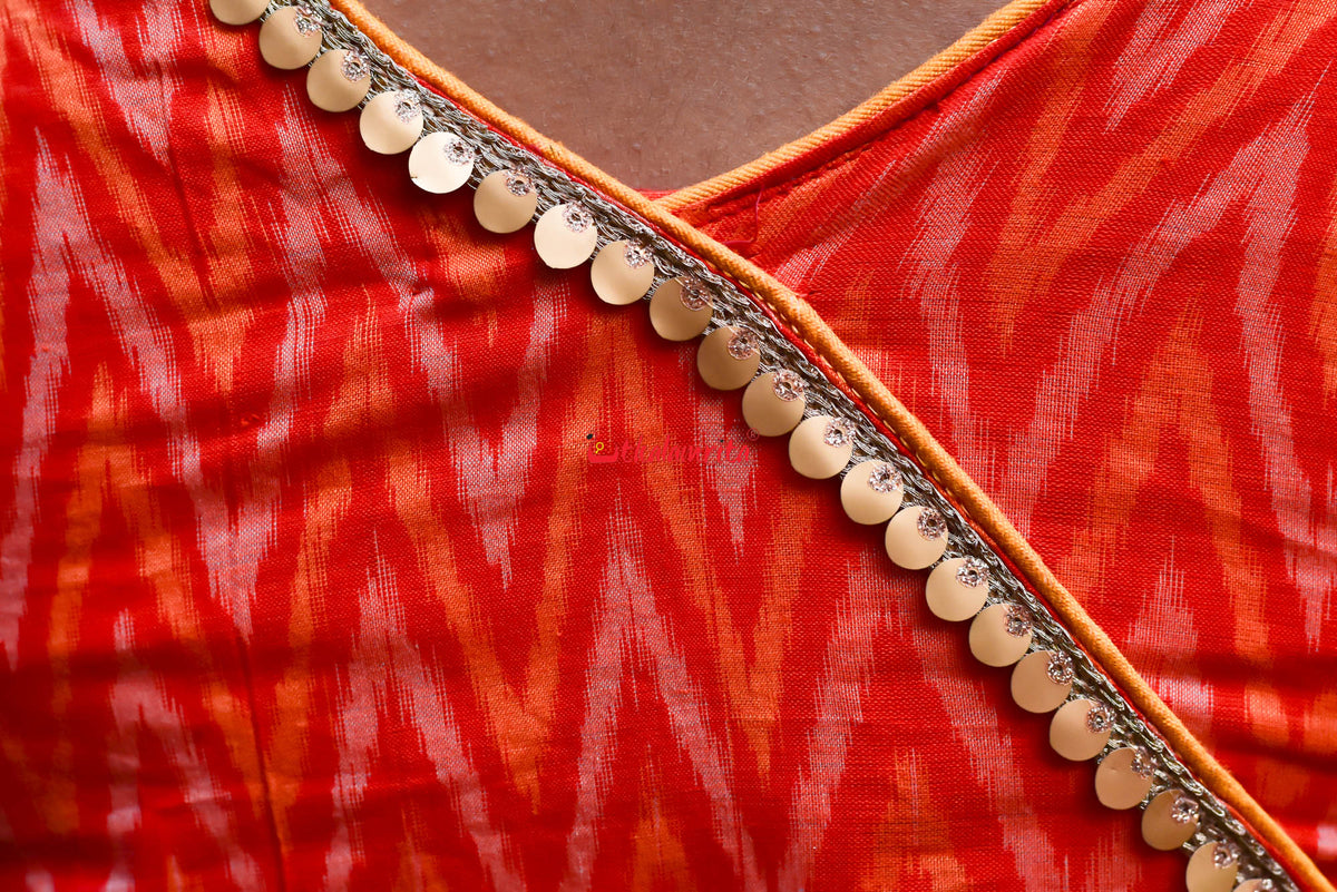 Orange Zinjiri (Blouse)
