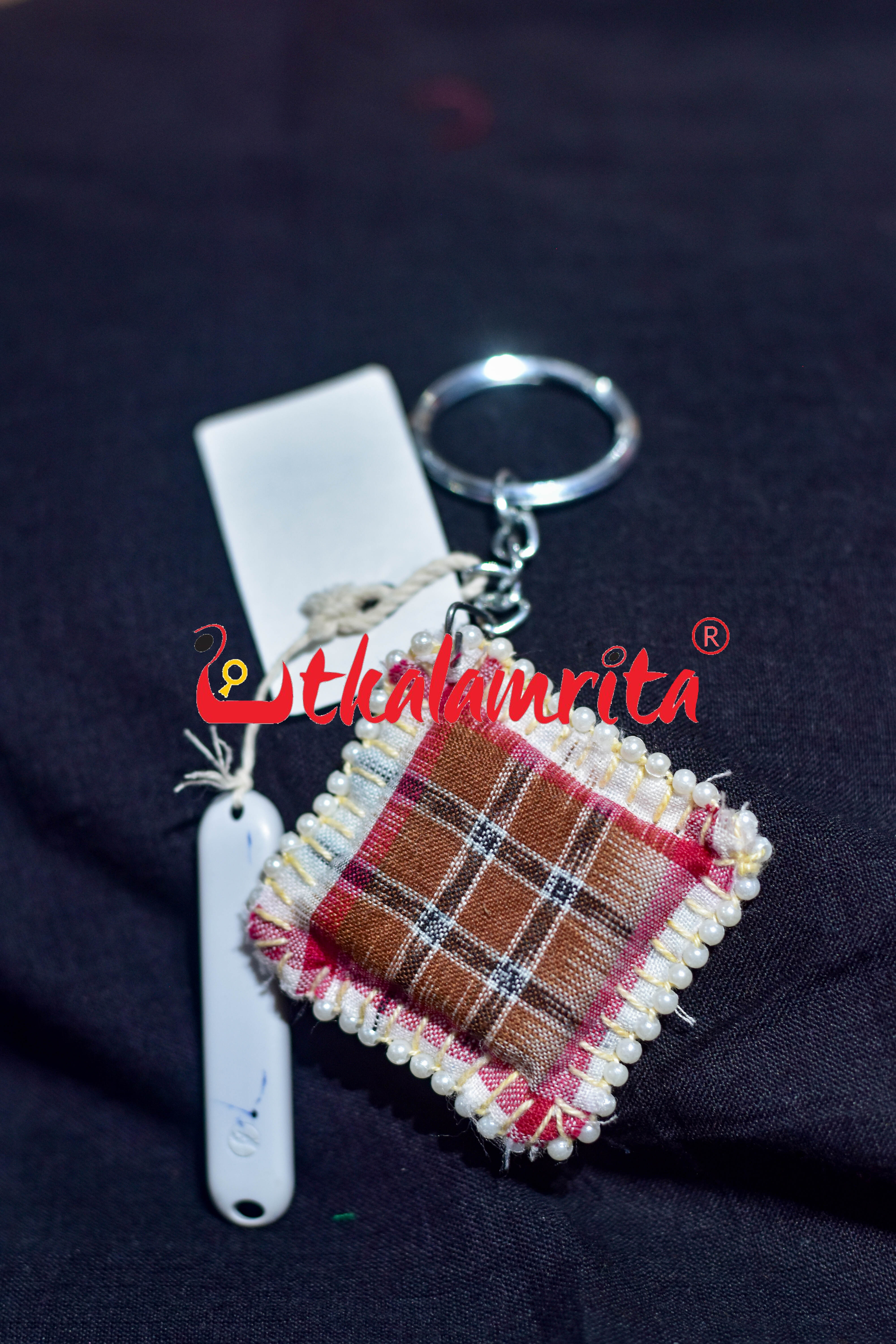 Green Brown Aswini Key Chain