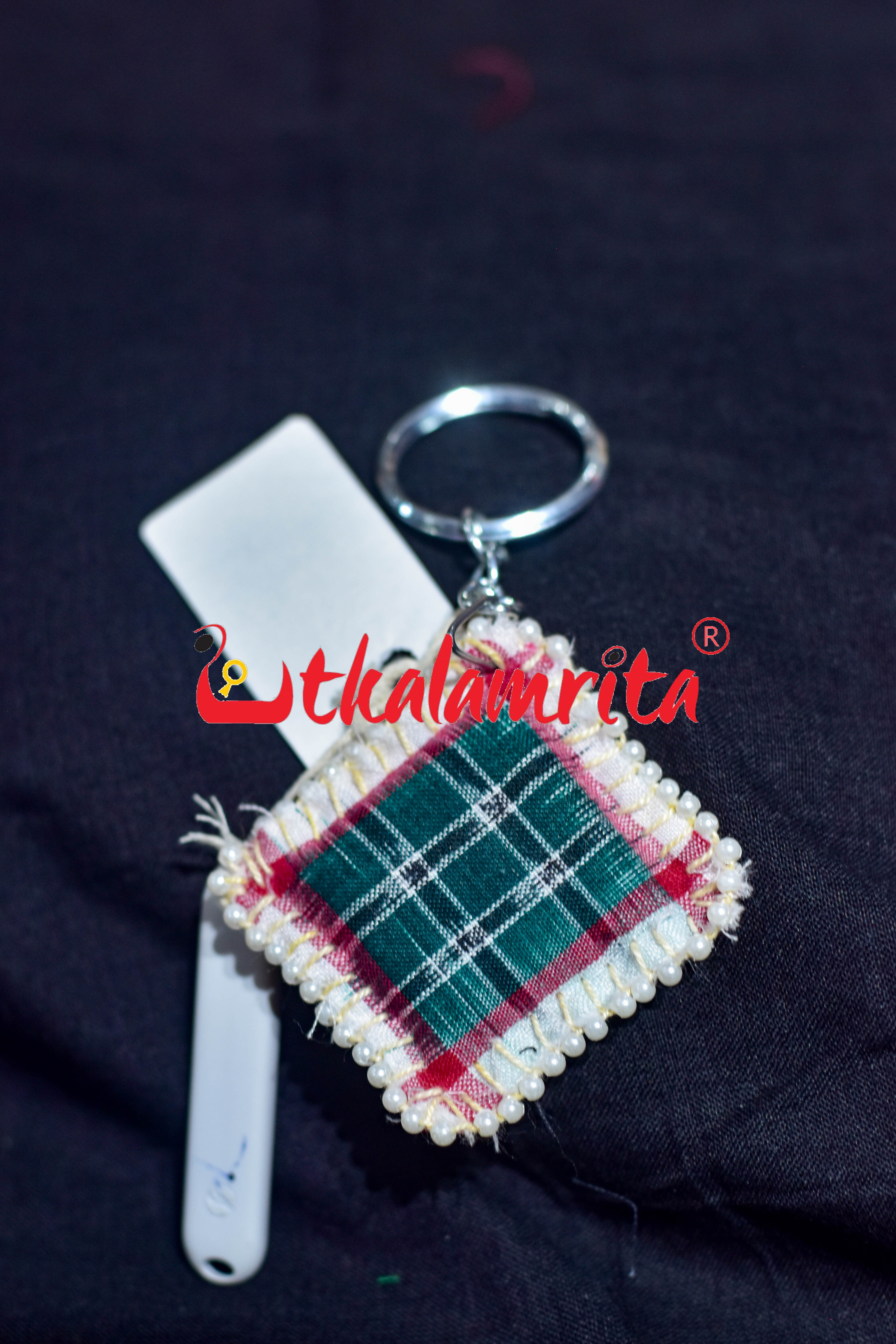 Green Brown Aswini Key Chain