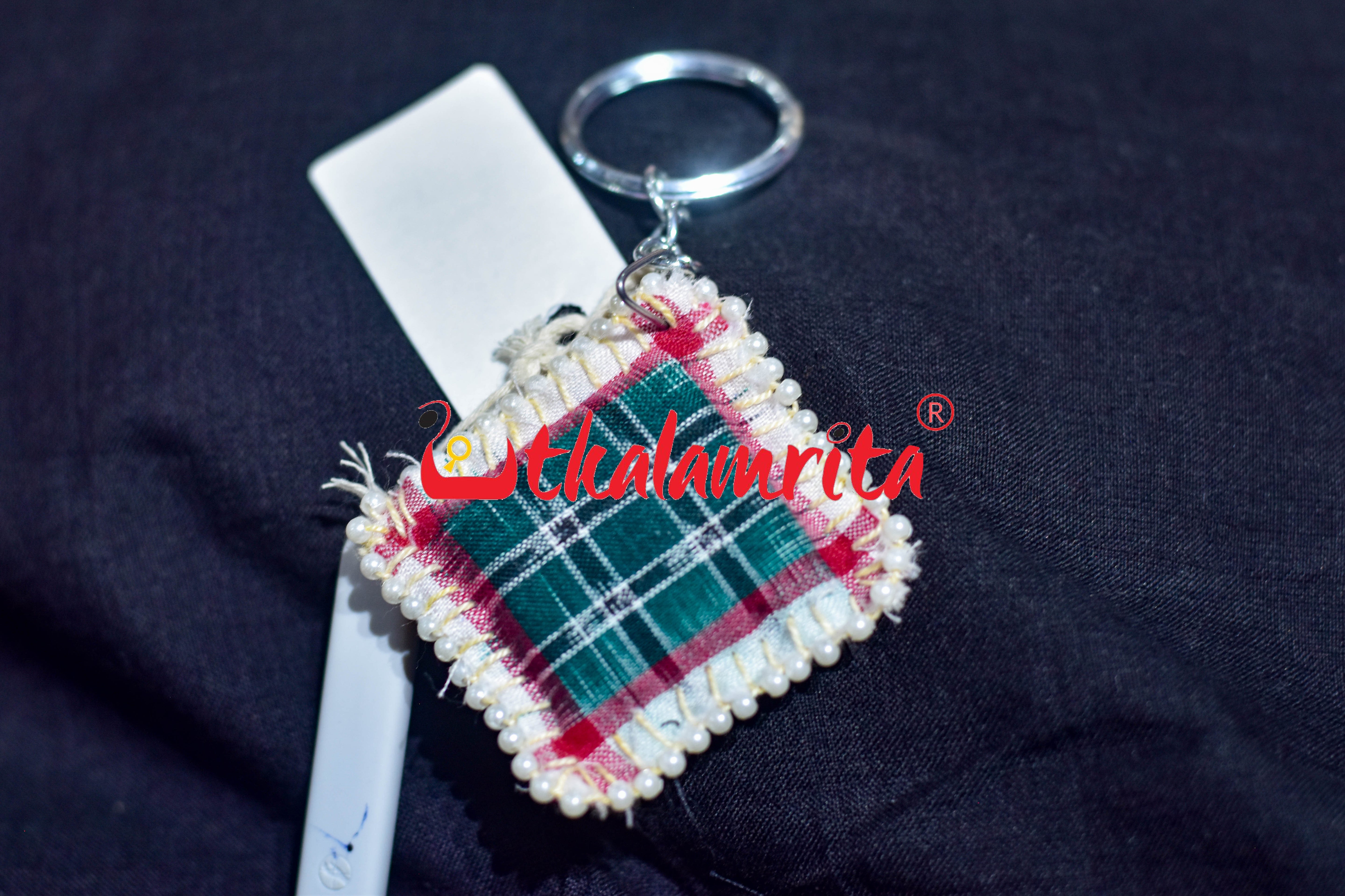 Green Brown Aswini Key Chain